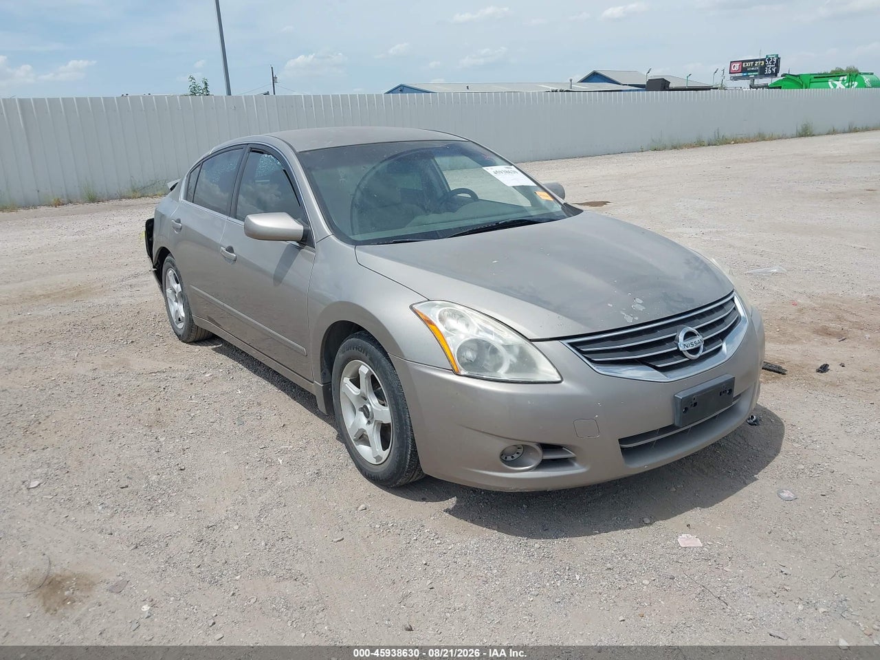 1N4AL2AP8CN****** · 2012 NISSAN ALTIMA 2.5 S