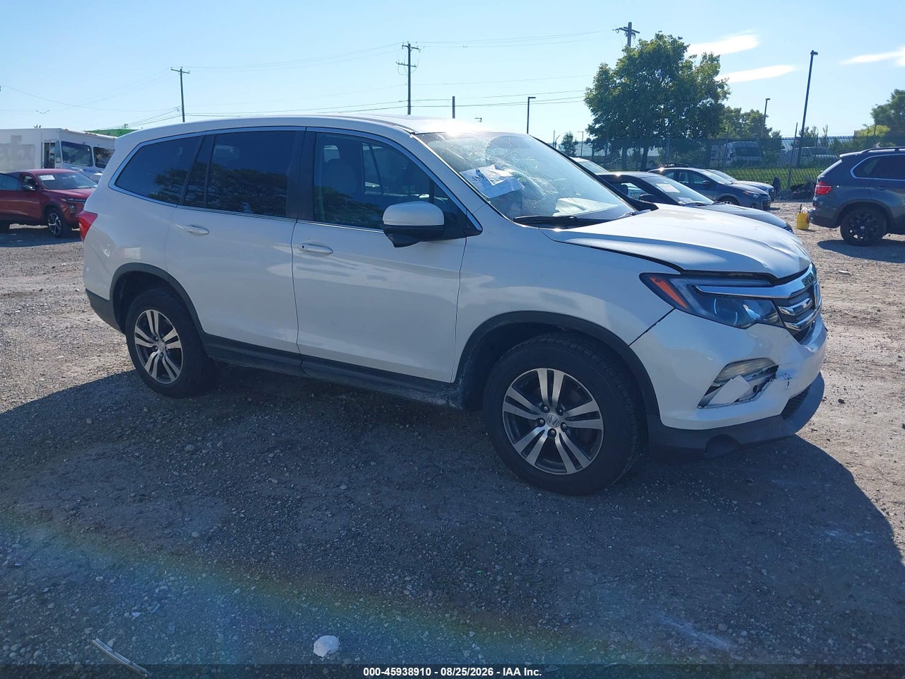 5FNYF6H57GB****** · 2016 HONDA PILOT EX-L