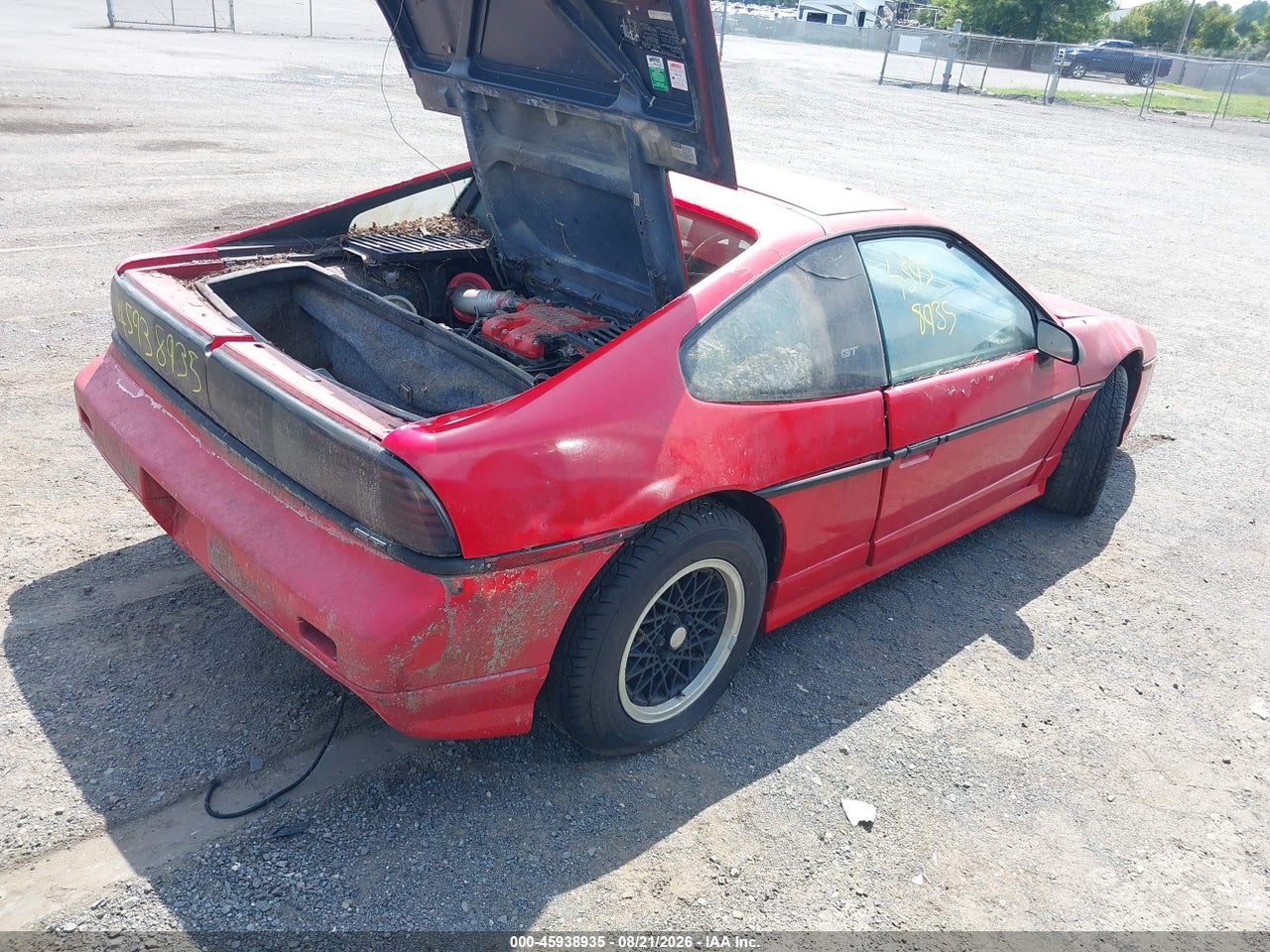 1988 PONTIAC FIERO GT · 4/10