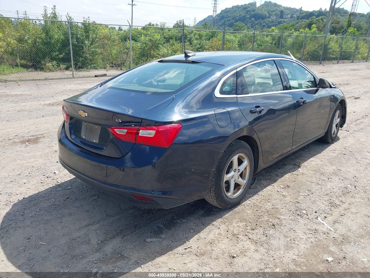 2016 CHEVROLET MALIBU LS · 4/11