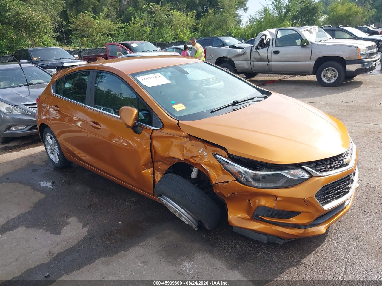 3G1BE6SM6HS****** · 2017 CHEVROLET CRUZE LT AUTO