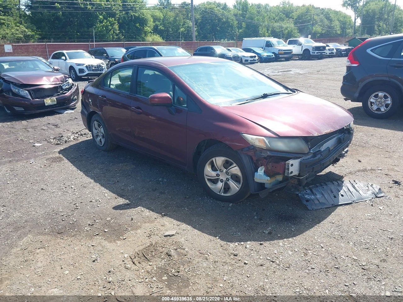19XFB2F59EE****** · 2014 HONDA CIVIC LX