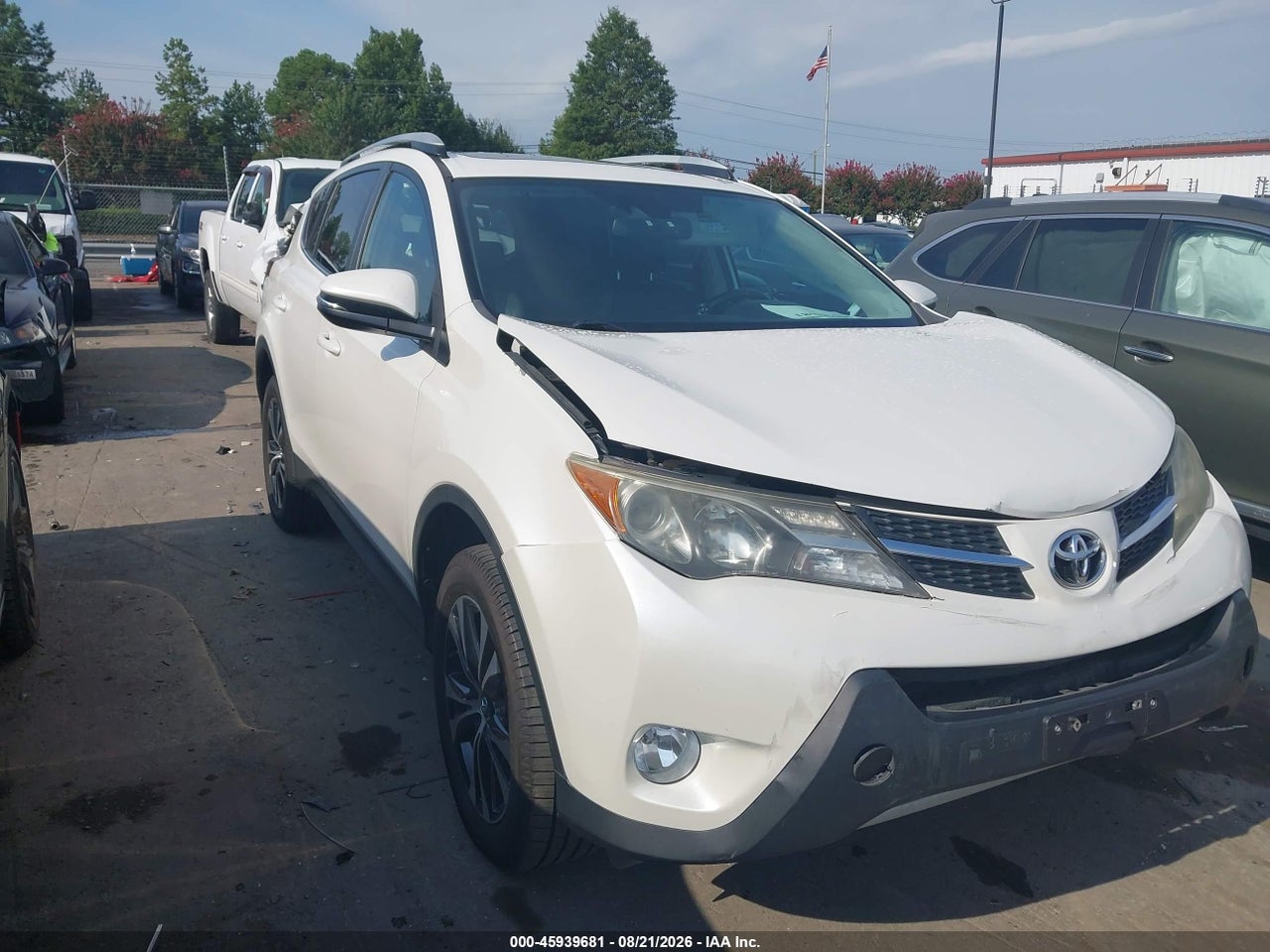 2T3DFREV3FW****** · 2015 TOYOTA RAV4 LIMITED