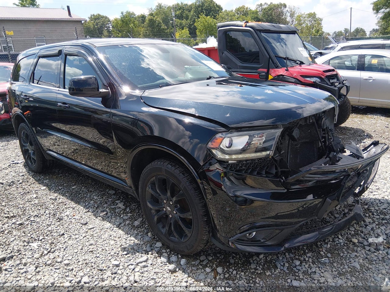 1C4RDJAG2KC****** · 2019 DODGE DURANGO SXT AWD