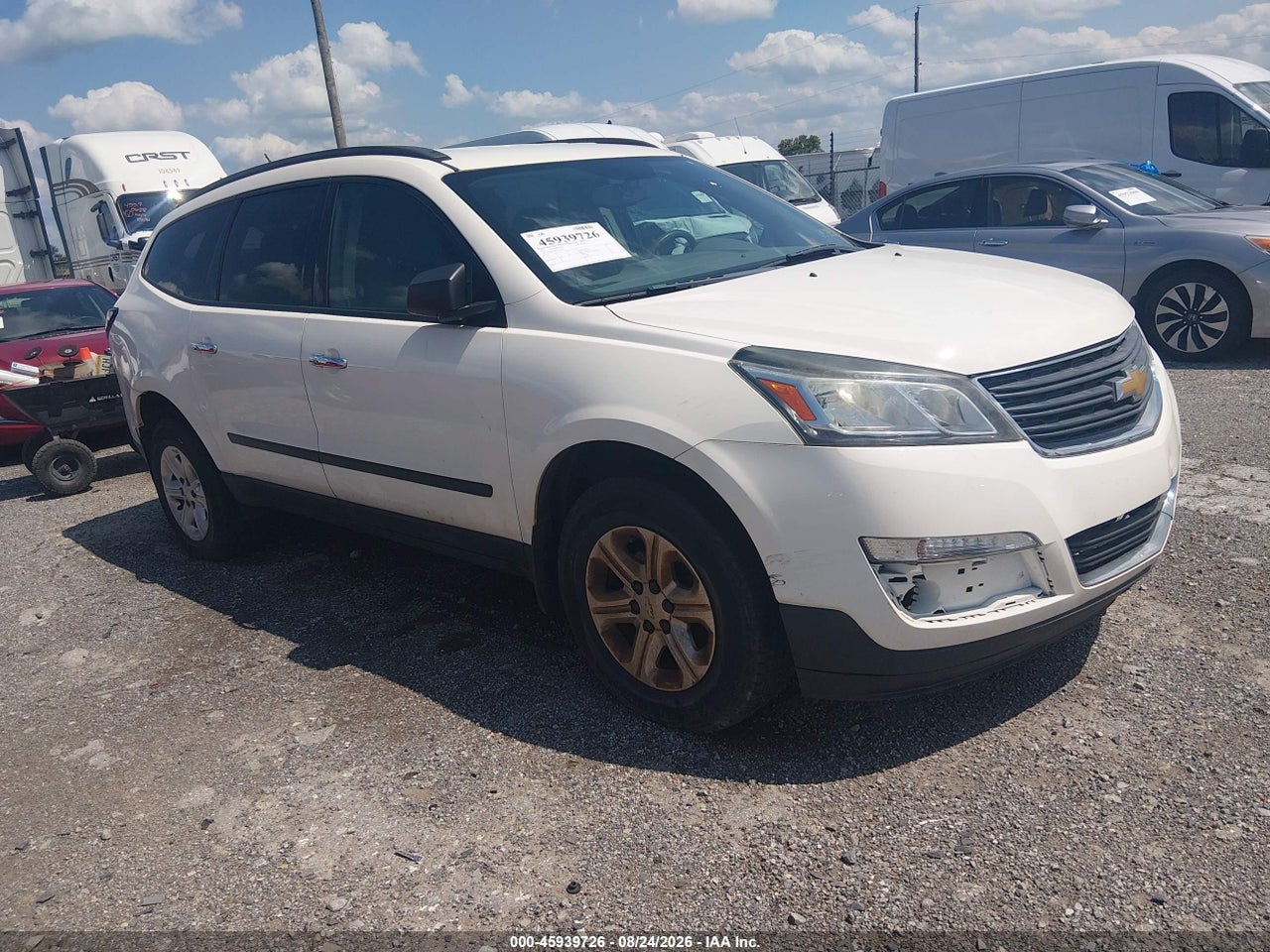 1GNKRFKD5FJ****** · 2015 CHEVROLET TRAVERSE LS