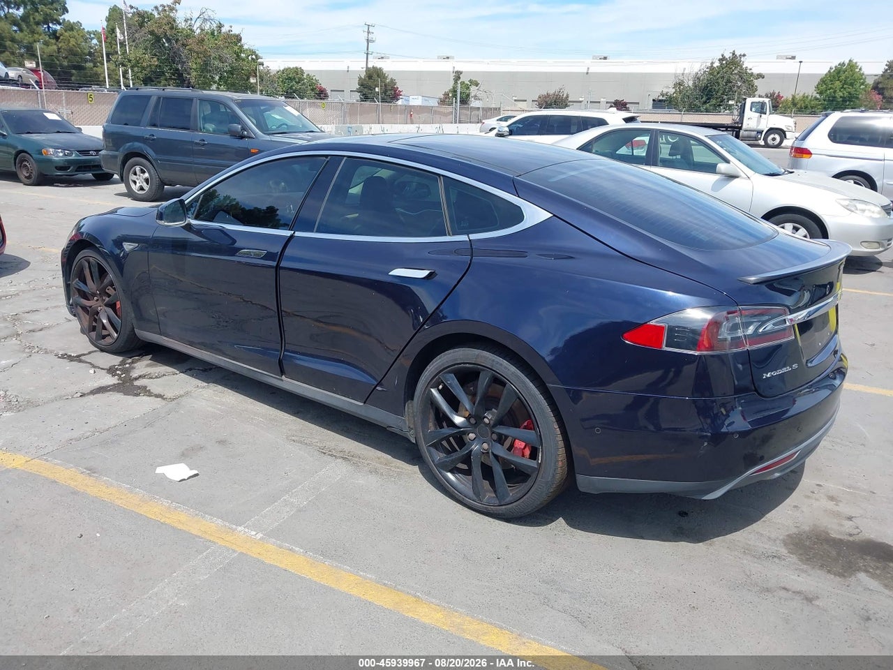 2014 TESLA MODEL S P85 · 3/11