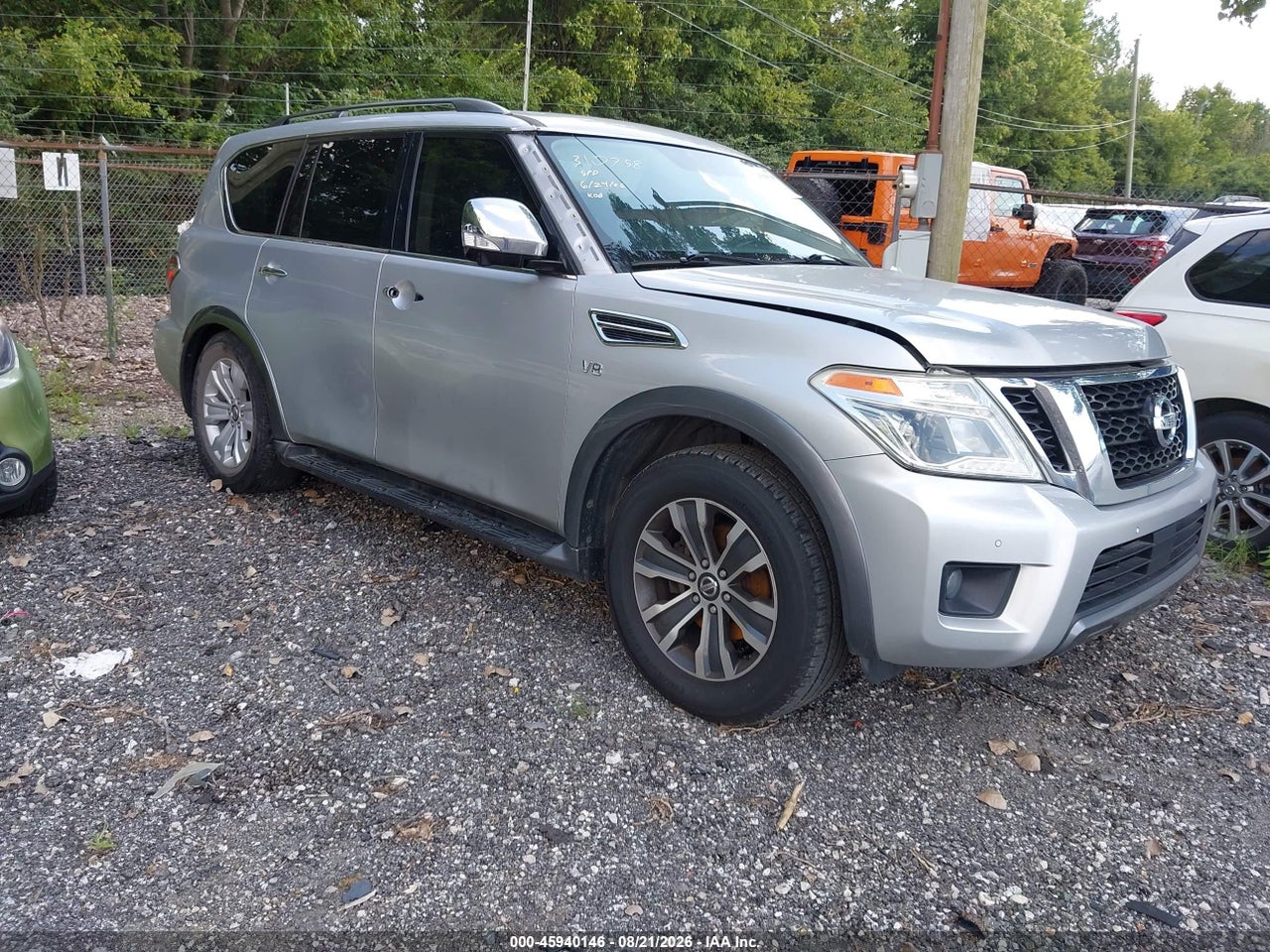 JN8AY2ND1K9****** · 2019 NISSAN ARMADA SL