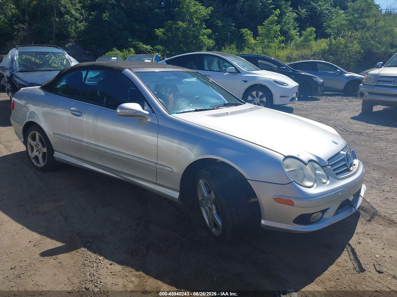 WDBTK75G75T****** · 2005 MERCEDES-BENZ CLK 500