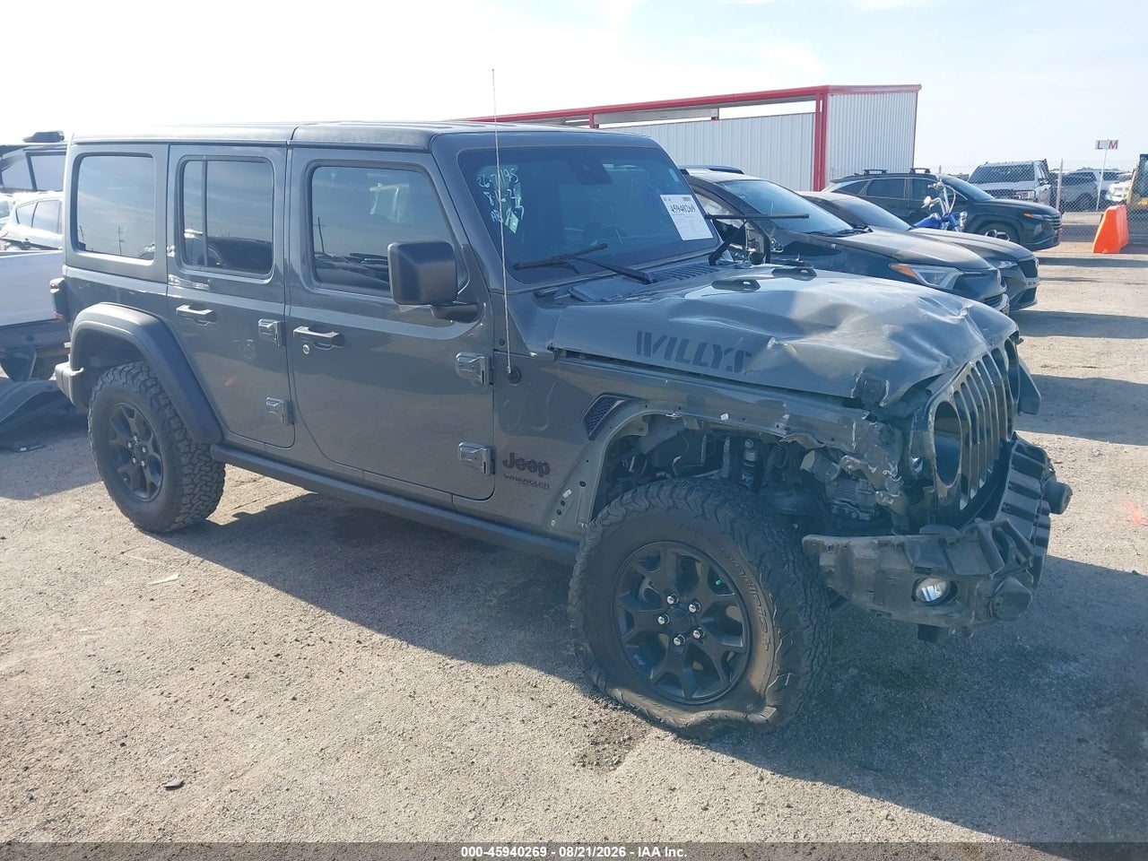 2021 JEEP WRANGLER UNLIMITED WILLYS 4X4
