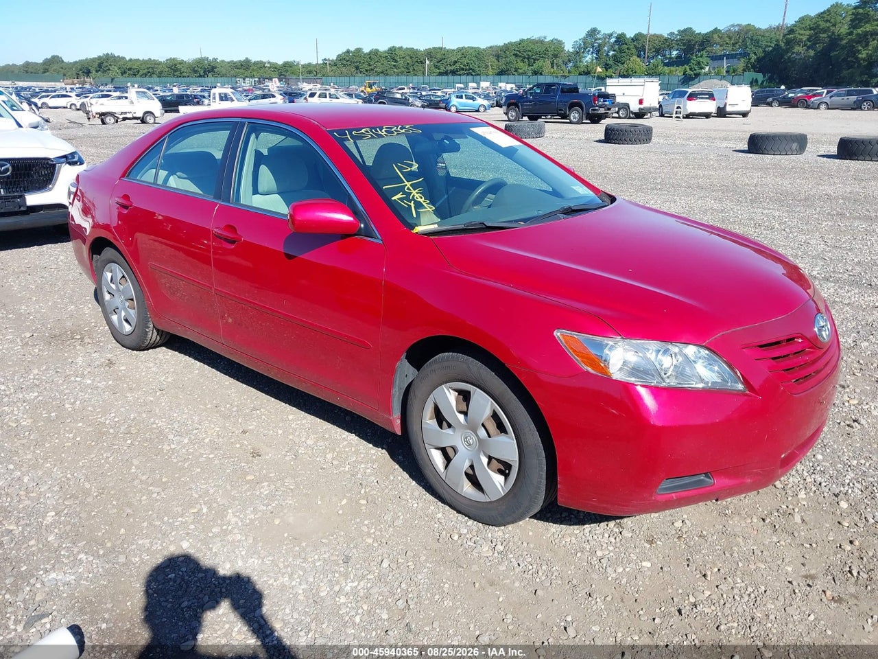 4T1BE46K17U****** · 2007 TOYOTA CAMRY LE
