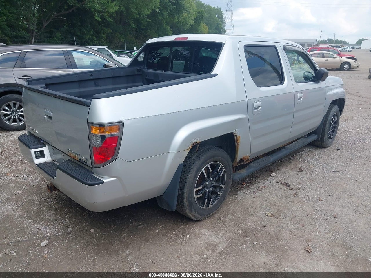 2008 HONDA RIDGELINE RTX · 4/11