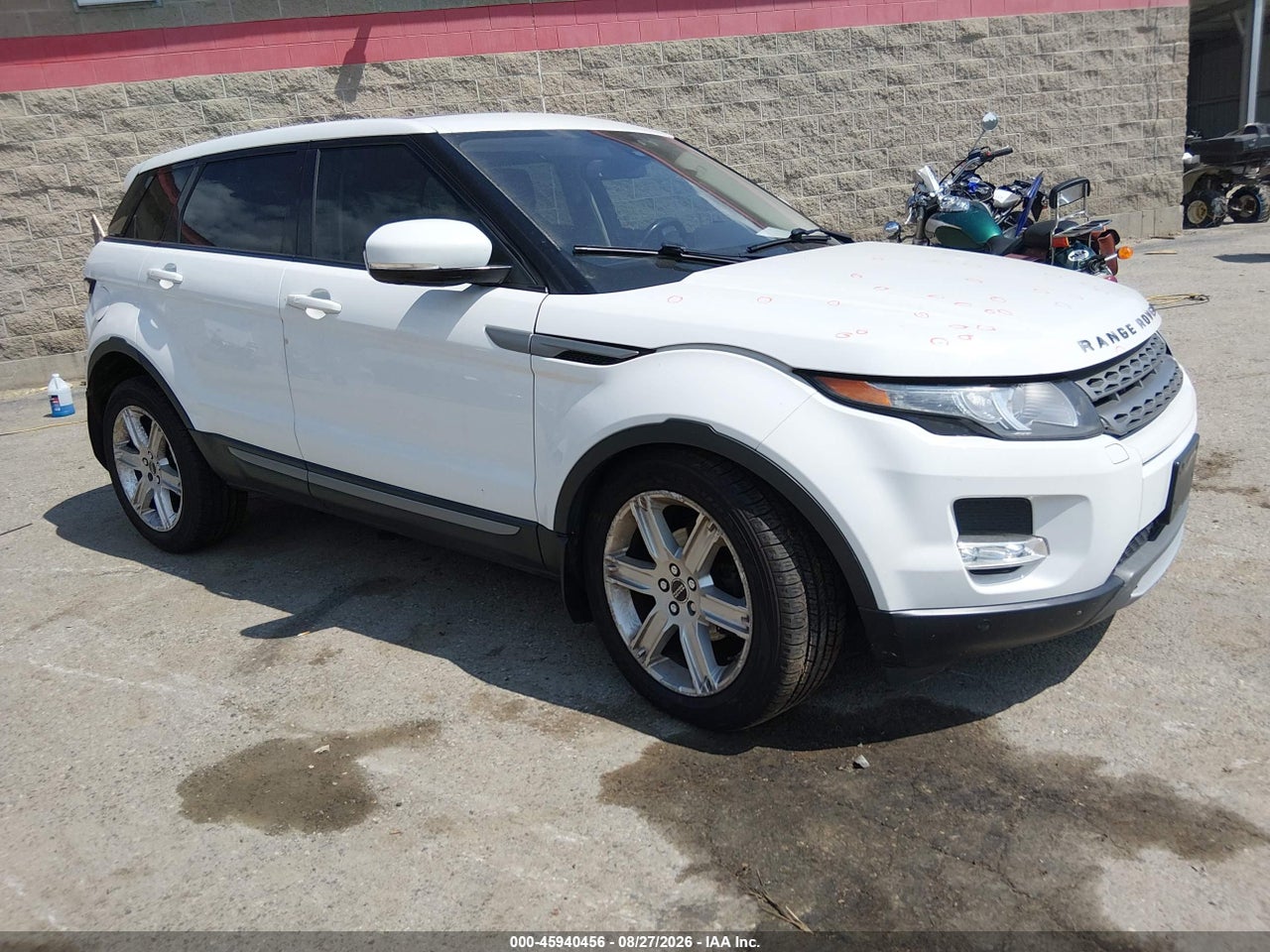 SALVR2BG4CH****** · 2012 LAND ROVER RANGE ROVER EVOQUE PURE PLUS