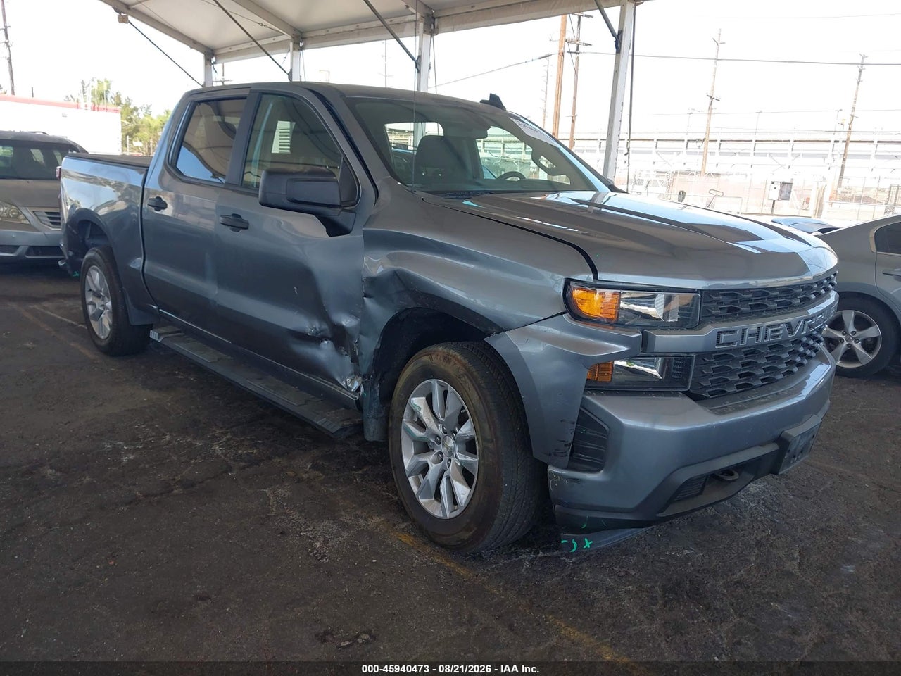 3GCPWBEK4MG****** · 2021 CHEVROLET SILVERADO 1500 2WD  SHORT BED CUSTOM