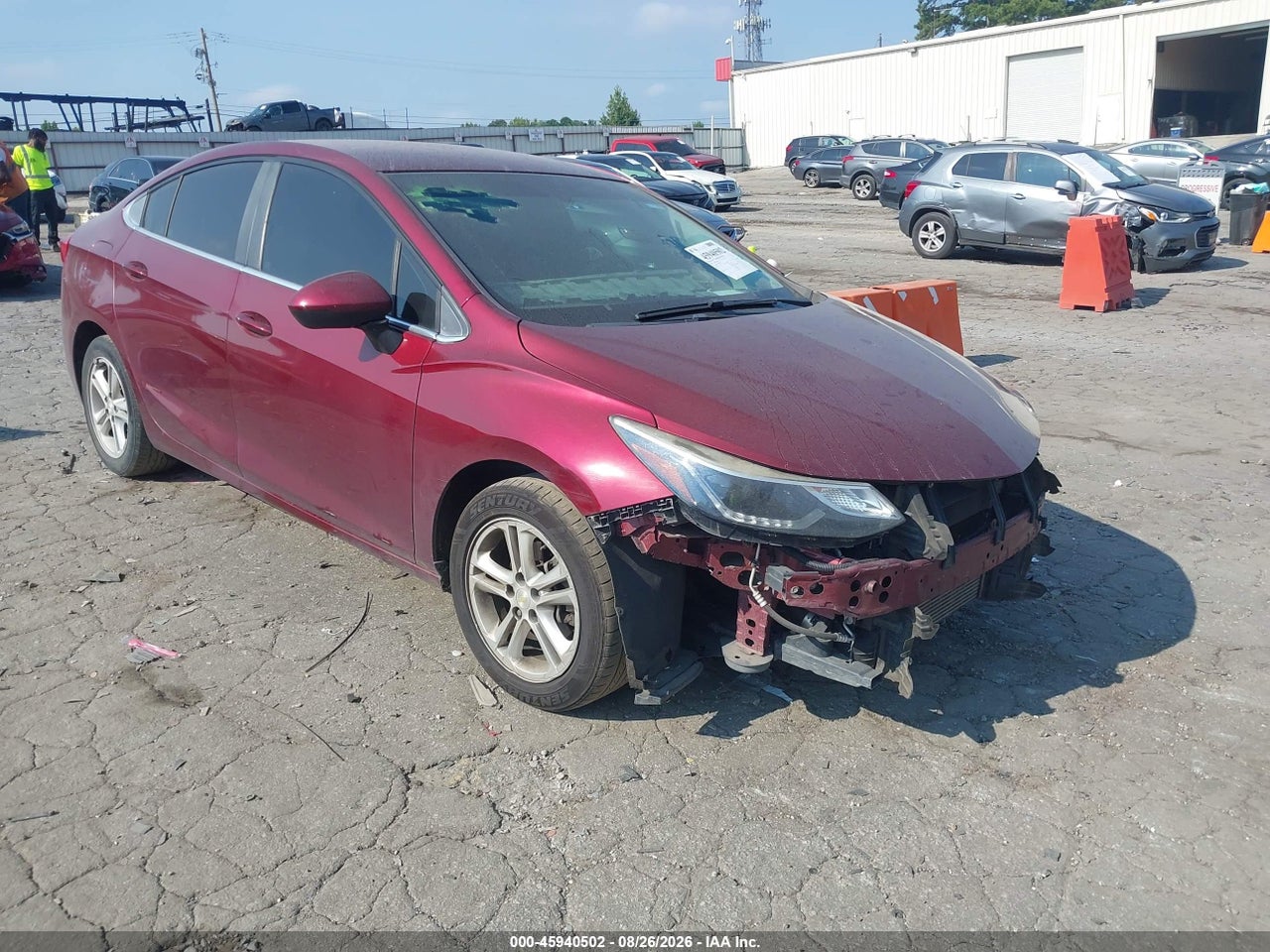 1G1BE5SM0G7****** · 2016 CHEVROLET CRUZE LT AUTO