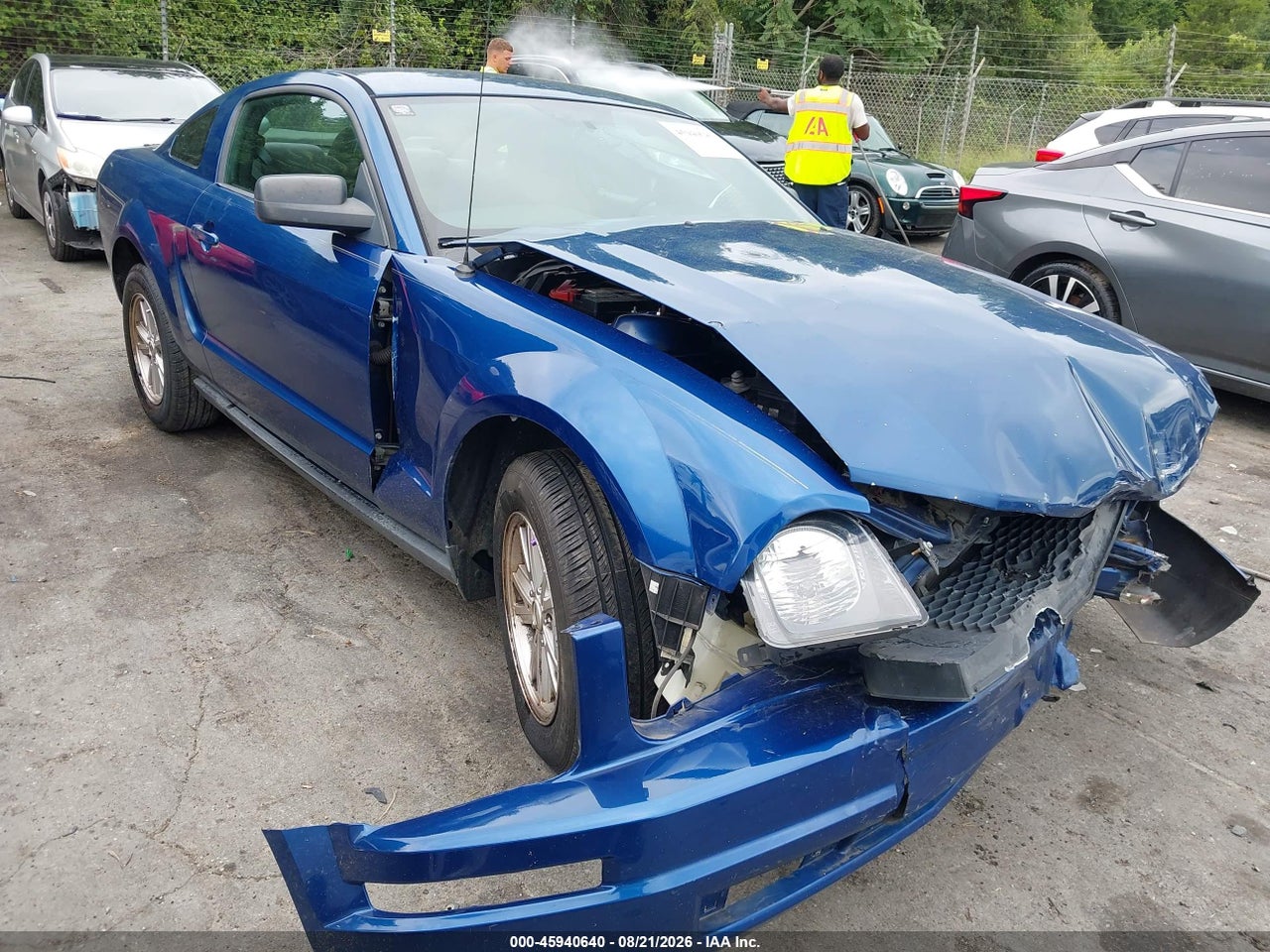 1ZVHT80N785****** · 2008 FORD MUSTANG V6 DELUXE