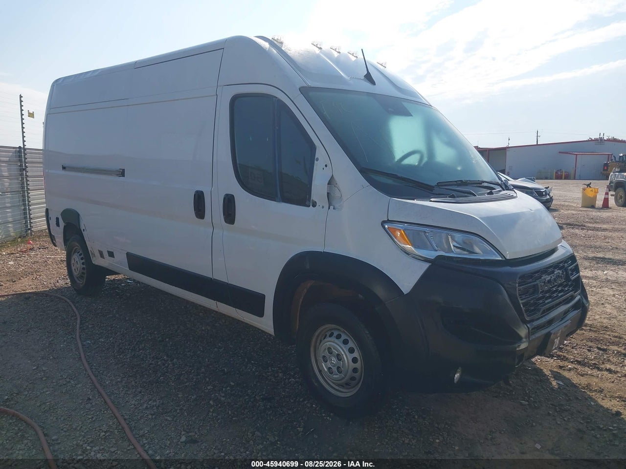 3C6LRVDG0RE****** · 2024 RAM PROMASTER 2500 TRADESMAN HIGH ROOF 159 WB W/PASS SEAT