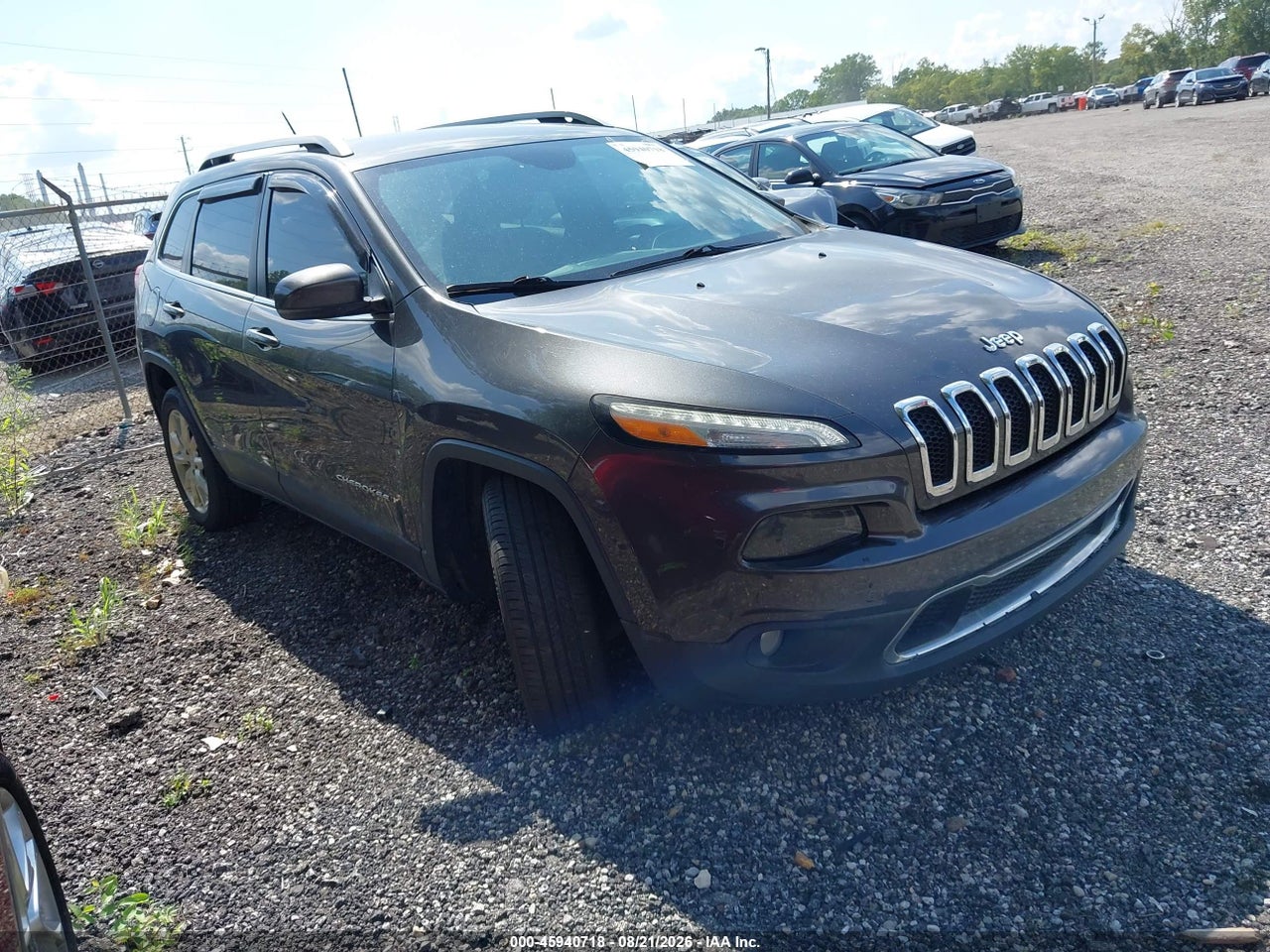 1C4PJLDB6GW****** · 2016 JEEP CHEROKEE LIMITED
