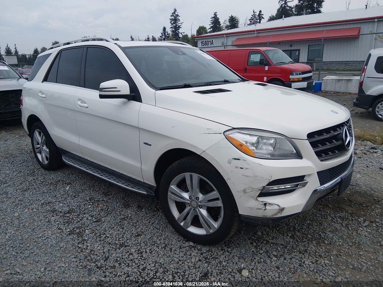 4JGDA5HB9CA****** · 2012 MERCEDES-BENZ ML 350 4MATIC