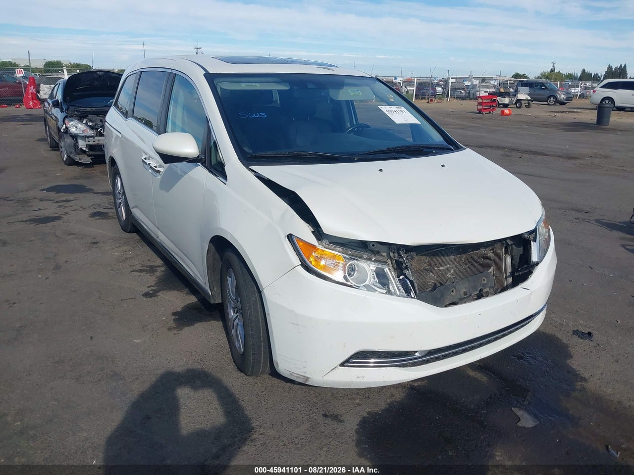 5FNRL5H62FB****** · 2015 HONDA ODYSSEY EX-L