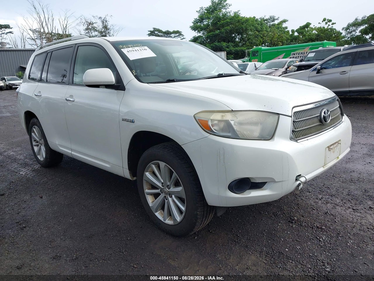 JTEEW41A782****** · 2008 TOYOTA HIGHLANDER HYBRID
