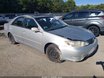 4T1BE32K25U****** · 2005 TOYOTA CAMRY LE