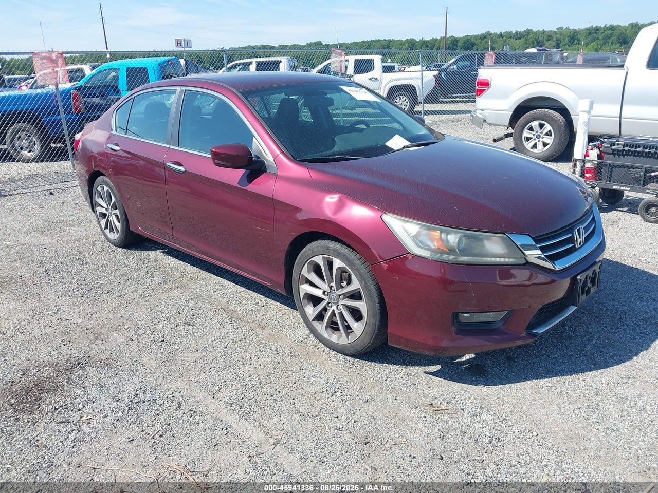 1HGCR2F55EA****** · 2014 HONDA ACCORD SPORT