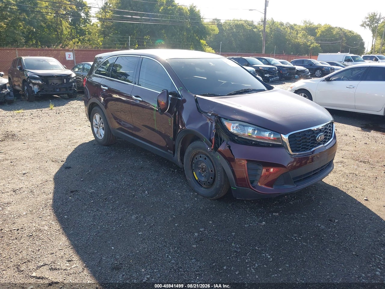 5XYPGDA3XKG****** · 2019 KIA SORENTO 2.4L LX