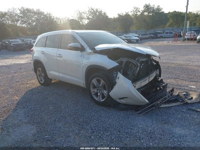 5TDYZRFH1HS****** · 2017 TOYOTA HIGHLANDER LIMITED