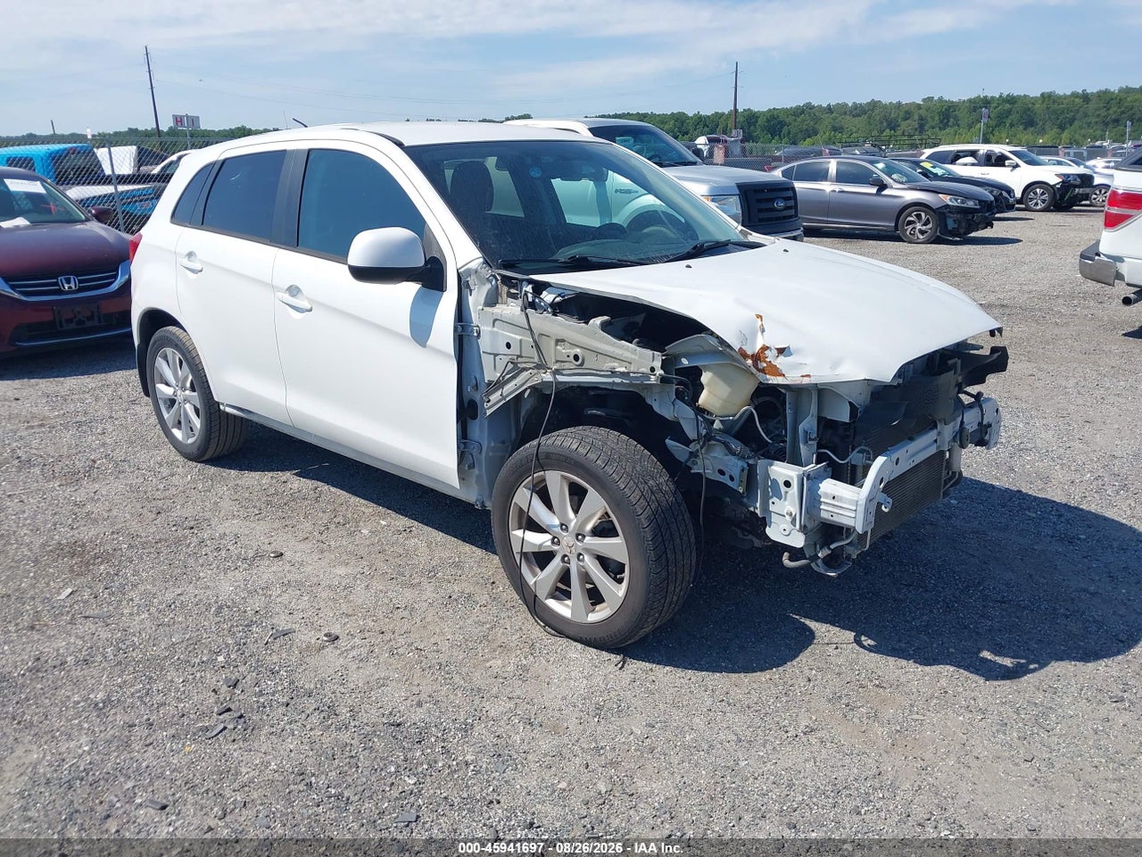 4A4AP3AU8FE****** · 2015 MITSUBISHI OUTLANDER SPORT ES
