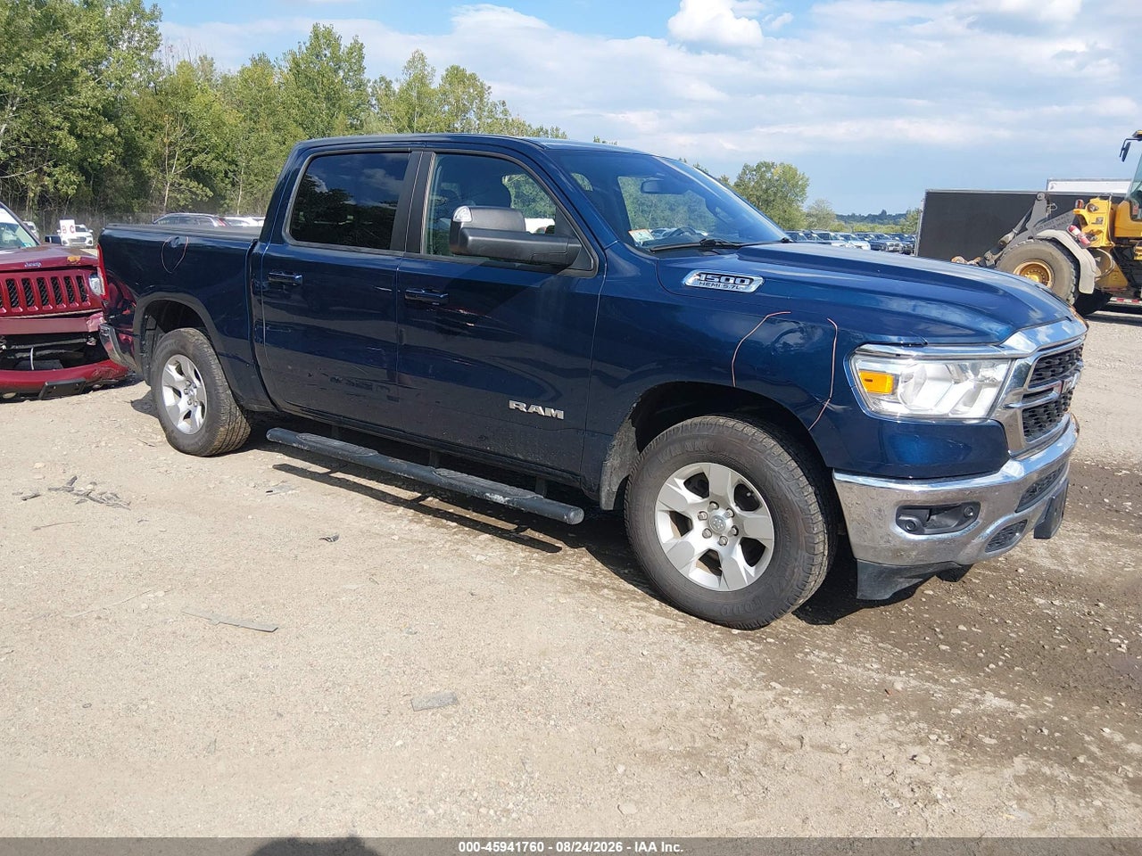 1C6SRFFT7NN****** · 2022 RAM 1500 BIG HORN  4X4 5'7 BOX