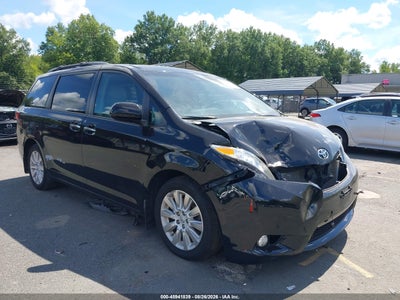 2015 TOYOTA SIENNA XLE 7 PASSENGER