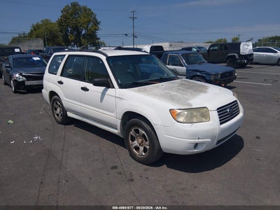 JF1SG63647H****** · 2007 SUBARU FORESTER 2.5X