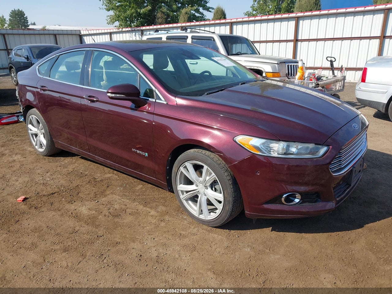 3FA6P0LU1DR****** · 2013 FORD FUSION HYBRID SE