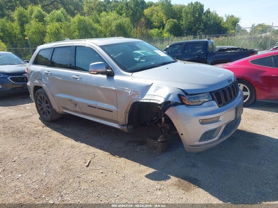 1C4RJFCGXJC****** · 2018 JEEP GRAND CHEROKEE HIGH ALTITUDE 4X4