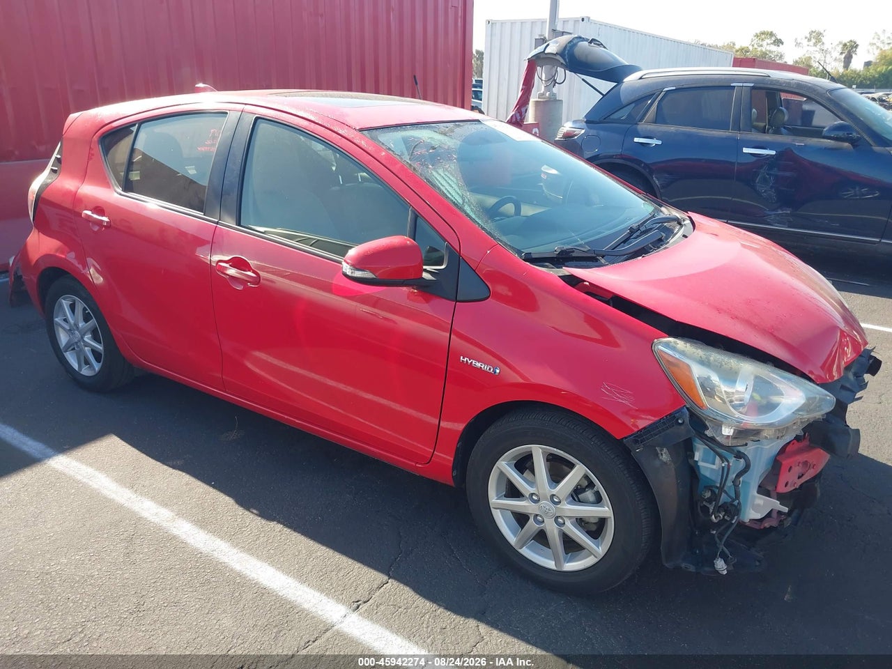2015 TOYOTA PRIUS C FOUR