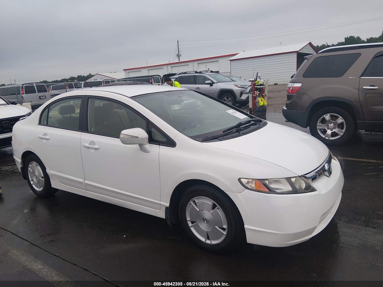 JHMFA36258S****** · 2008 HONDA CIVIC HYBRID