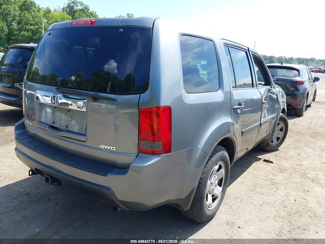 2009 HONDA PILOT LX · 4/10