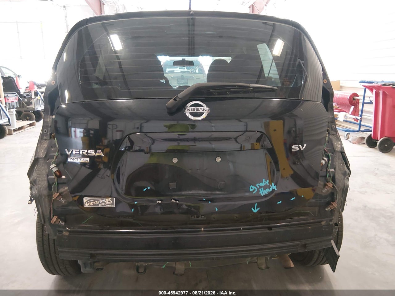 2018 NISSAN VERSA NOTE SV · 6/11