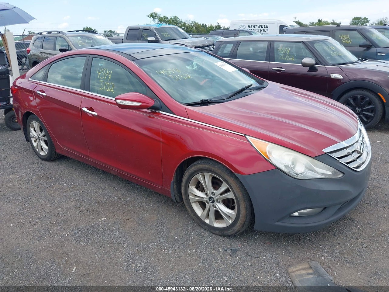5NPEC4AC1DH****** · 2013 HYUNDAI SONATA LIMITED