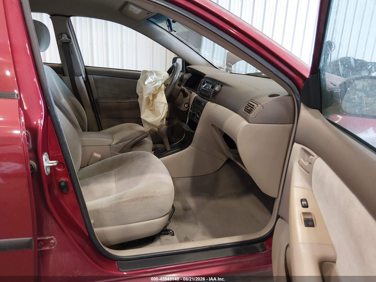 2008 TOYOTA COROLLA CE · 5/11