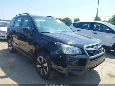 JF2SJABC3JH****** · 2018 SUBARU FORESTER 2.5I