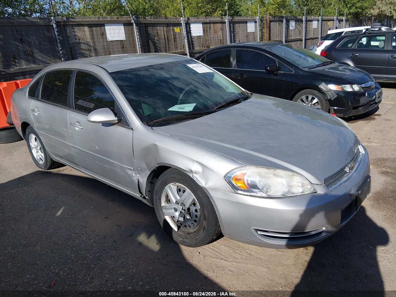 2G1WB58KX81****** · 2008 CHEVROLET IMPALA LS
