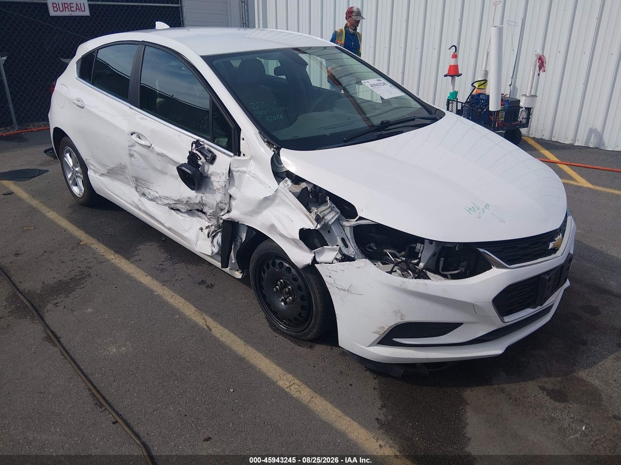 3G1BE6SM6JS****** · 2018 CHEVROLET CRUZE LT AUTO