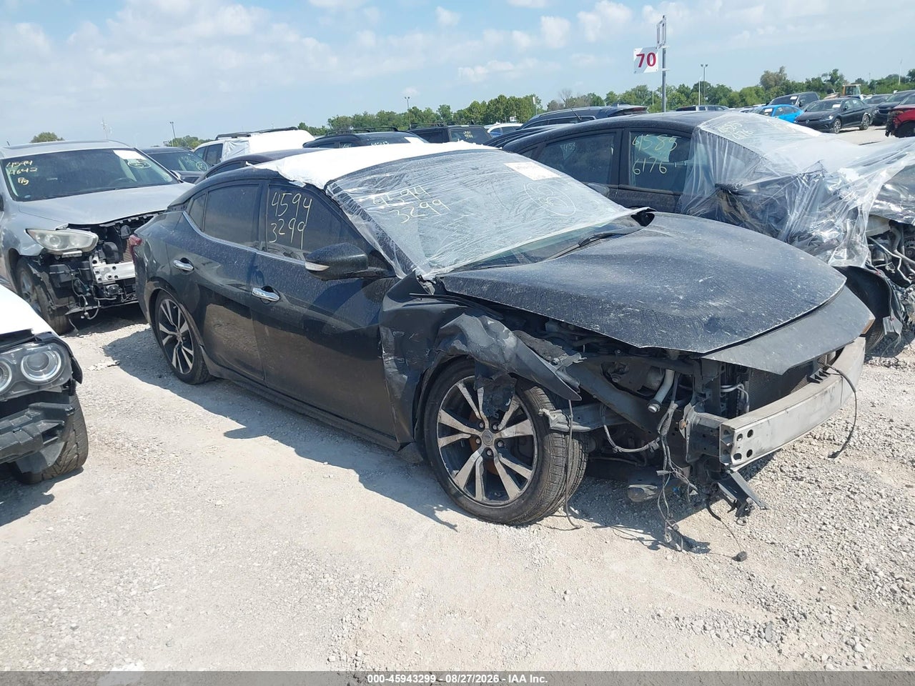 1N4AA6AP3HC****** · 2017 NISSAN MAXIMA 3.5 PLATINUM