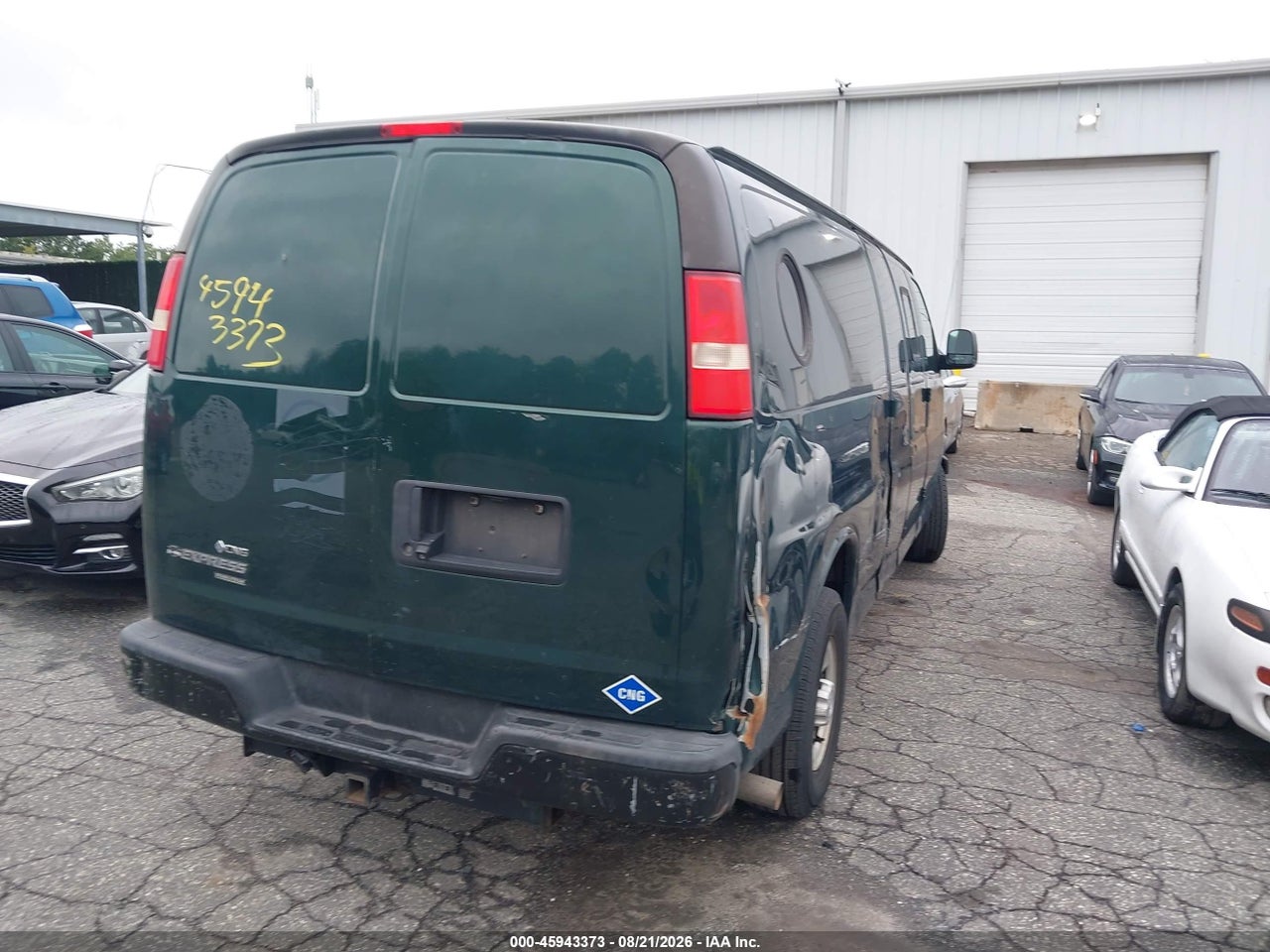 2014 CHEVROLET EXPRESS 3500 WORK VAN · 4/11