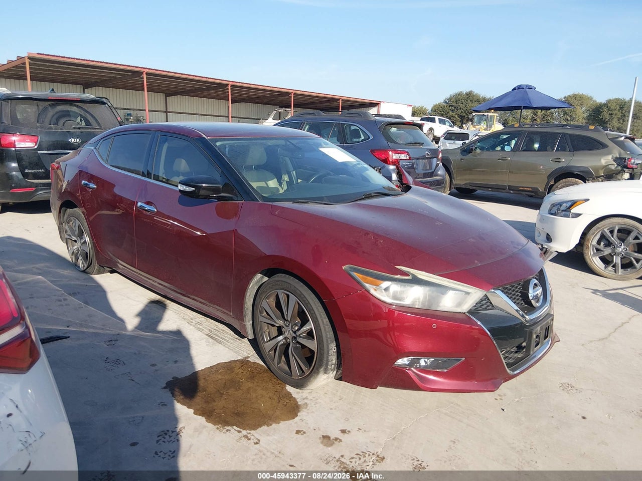 1N4AA6APXJC****** · 2018 NISSAN MAXIMA 3.5 SV