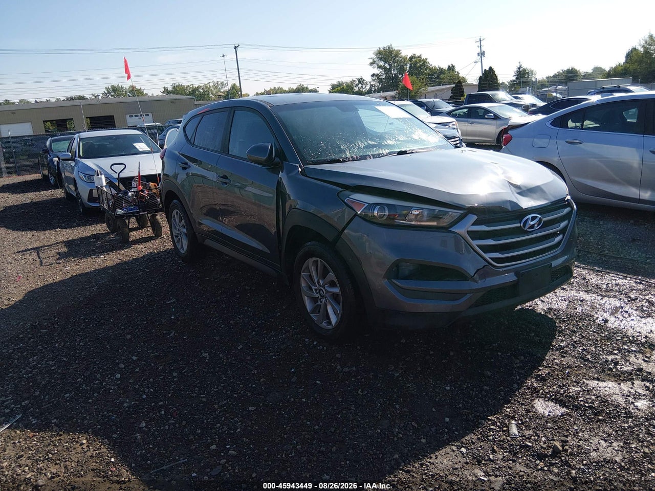 KM8J23A49JU****** · 2018 HYUNDAI TUCSON SE