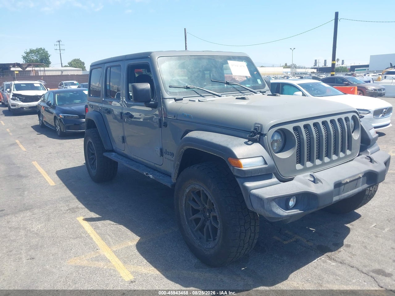 1C4HJXDG2NW****** · 2022 JEEP WRANGLER UNLIMITED SPORT S 4X4