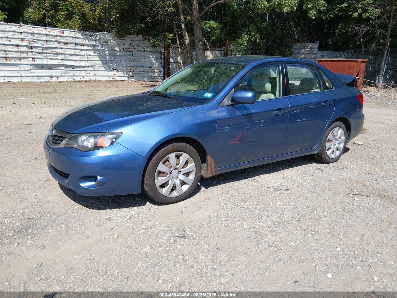 2009 SUBARU IMPREZA 2.5I · 2/11