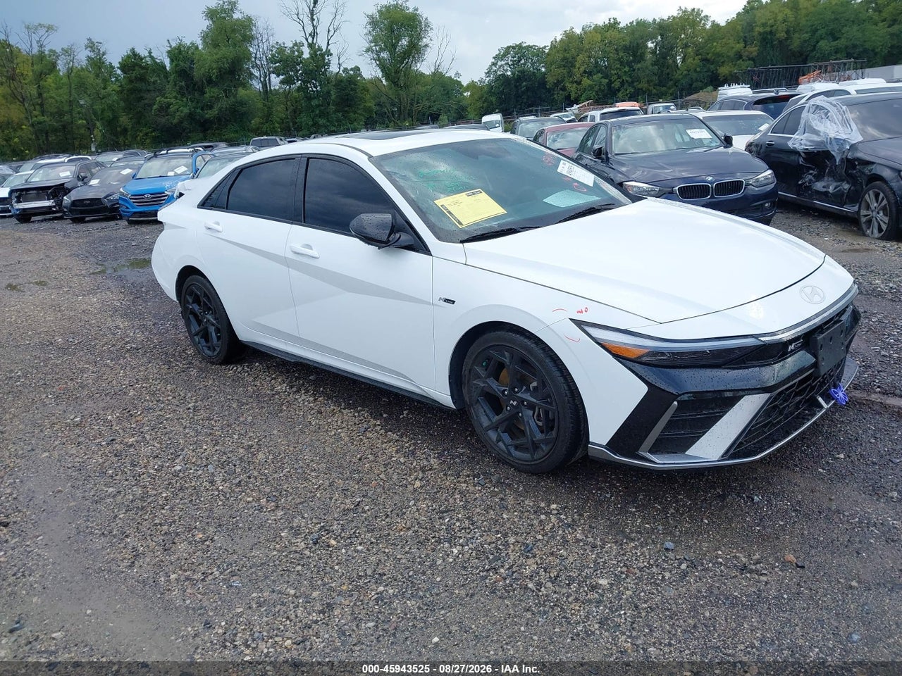 KMHLR4DFXSU****** · 2025 HYUNDAI ELANTRA N LINE